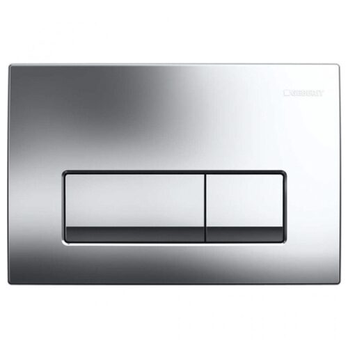 Geberit Delta 51 nyomólap, Fényes króm 115.105.21.1