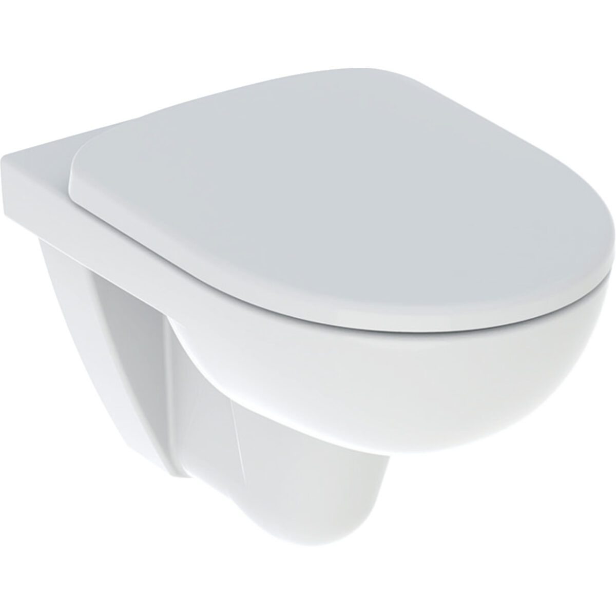 Geberit Selnova fali WC mélyöblítésű készlet, Rimfree, WC-ülőkével