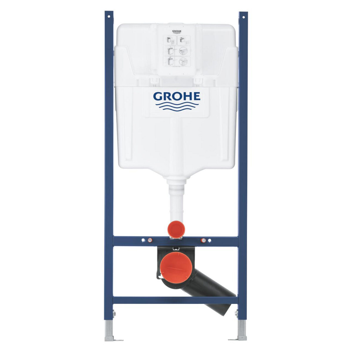Grohe Rapid SL projekt WC-tartály, szerelőkeret (falsík mögötti), 1.13 m beépítési magasság 38840000 - Image 2