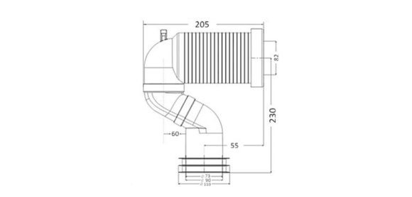 Clement álló rimless WC - Image 3