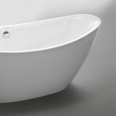 Arezzo Matt White szabadon álló kád matt fehér külsővel