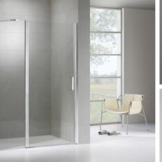 Pure 100 nyílóajtós zuhanyfal, Easy Cleannel