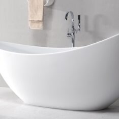 Accord Matt White öntöttmárvány szabadon álló kád