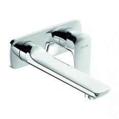 Kludi Ameo falsík alatti, kétlyukas, fali, egykaros mosdócsap