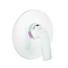 Kludi Balance falsík alatti egykaros zuhanycsap fehér/króm