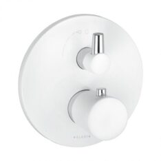 Kludi Balance falsík alatti termosztátos zuhanycsap fehér/króm