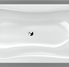 Aral egyenes kádtest 160, lábbal