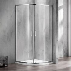 Caprera 2 tolóajtós íves zuhanykabin