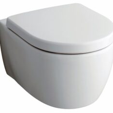 KERAMAG iCon fali WC, 6 l, mélyöblítésű, öblítőperem nélkül, Rimfree?