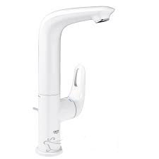 Eurostyle 2015 egykaros magas mosdó "L"méret húzórudas leeresztővel, fehér