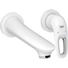 Eurostyle 2015 kétlyukas fali mosdó, fehér