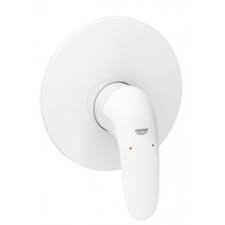 Eurostyle 2015 egykaros váltós falsík mögötti működtető készlet zuhany, teli fogantyús, fehér