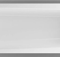 Lugano egyenes kádtest 150, lábbal