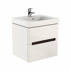 KOLO Modo mosdószekrény, magasfényű fehér, 59x48x55cm