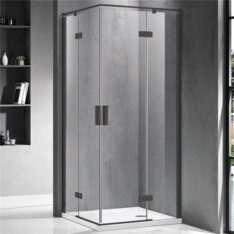 Murano két nyílóajtós szögletes zuhanykabin, Easy Cleannel