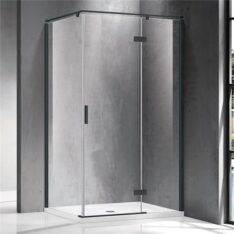 Palmaria egy nyílóajtós szögletes balos kabin, Easy Cleannel