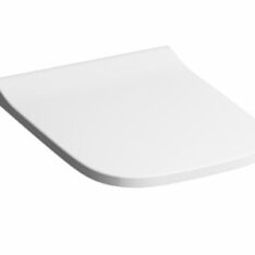 KERAMAG Smyle WC-ülőke, kemény, Duroplaszt, fém zsanérral, szögletes, lecsapódásgátlóval, slim (wrap over)