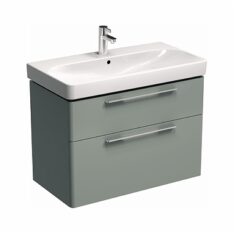 KOLO Traffic mosdószekrény , falra rögzíthető, platinaszürke, 87 x 63 x 46 cm