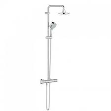 NEW Tempesta Cosmopolitan egykaros zuhanyrendszer Euphoria Cosmopolitan 160mm fejzuhannyal, NTempesta Cosmopolitan II funkciós kézizuhannyal