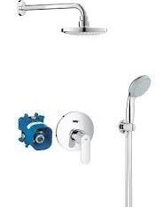 Eurosmart Cosmopolitan zuhanyszett Euphoria Cosmopolitan 180 fejzuhannyal,  Eurosmart Cosmopolitan működtetővel, Rapido E-vel